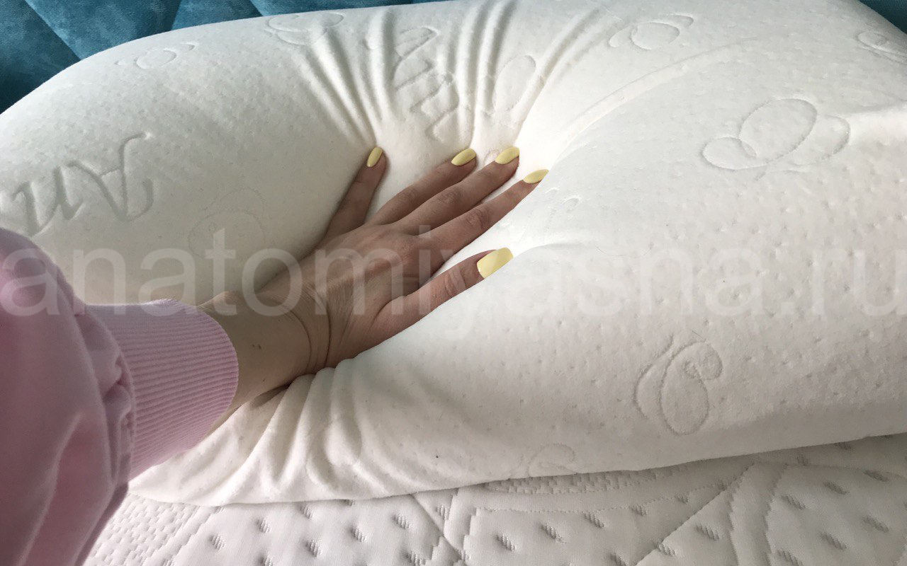 отзыв о Подушка Lonax Memory Elastic classic